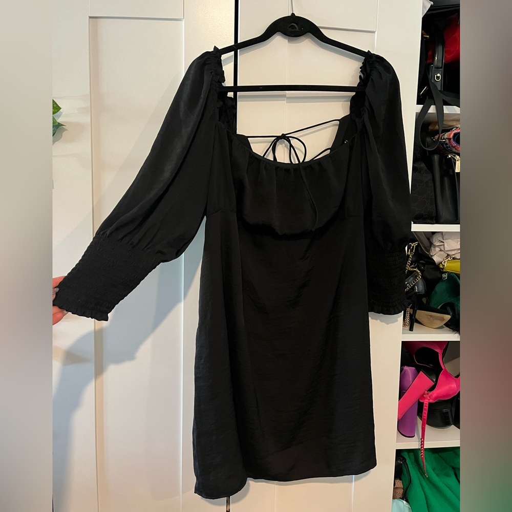 Divided for H&M satin dress